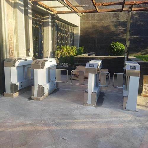 小区出入口刷卡门禁摆闸-小区智能摆闸门禁