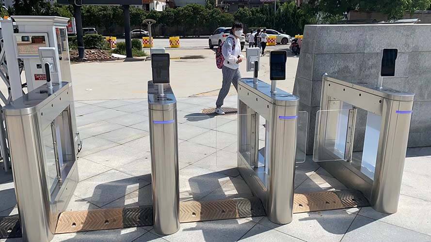 学校人行通道摆闸-单向双向人行通道摆闸闸机