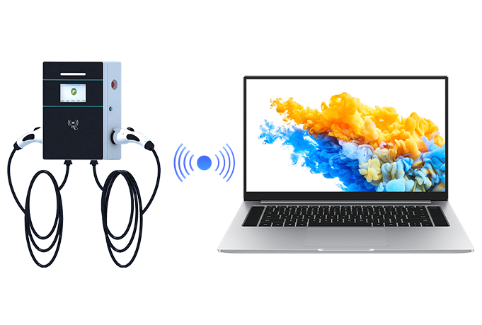 单相双枪交流充电桩