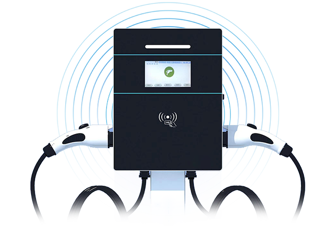 单相双枪交流充电桩