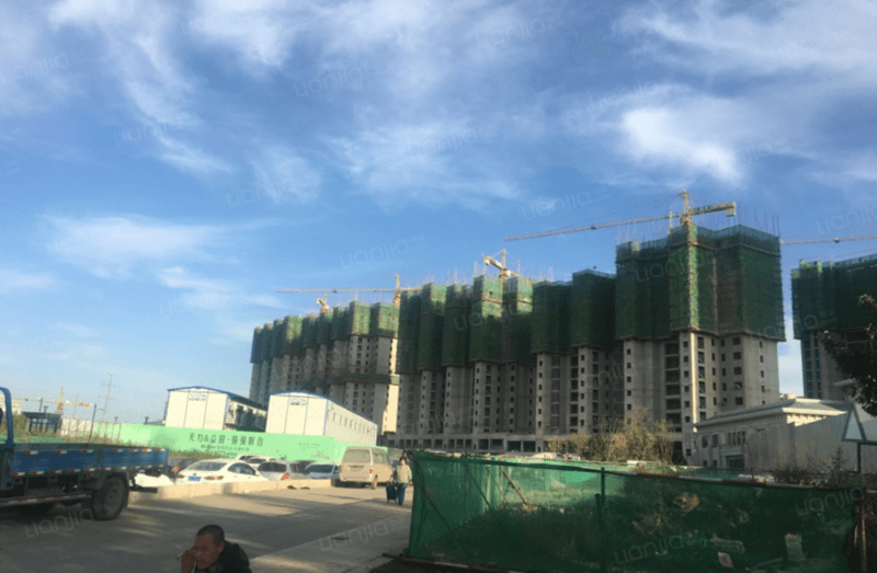 河南邓州 赵营棚改造工地