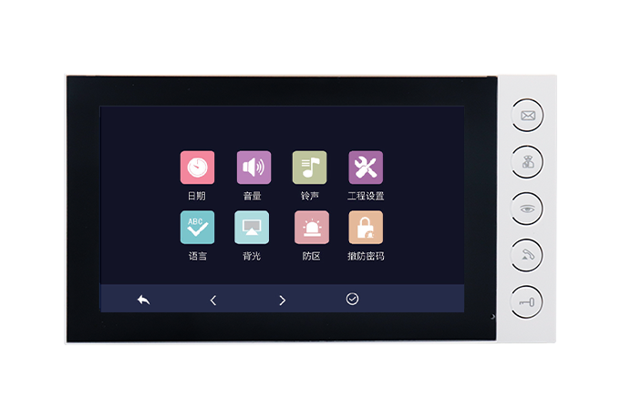 7寸高清分机-按键、触屏款
